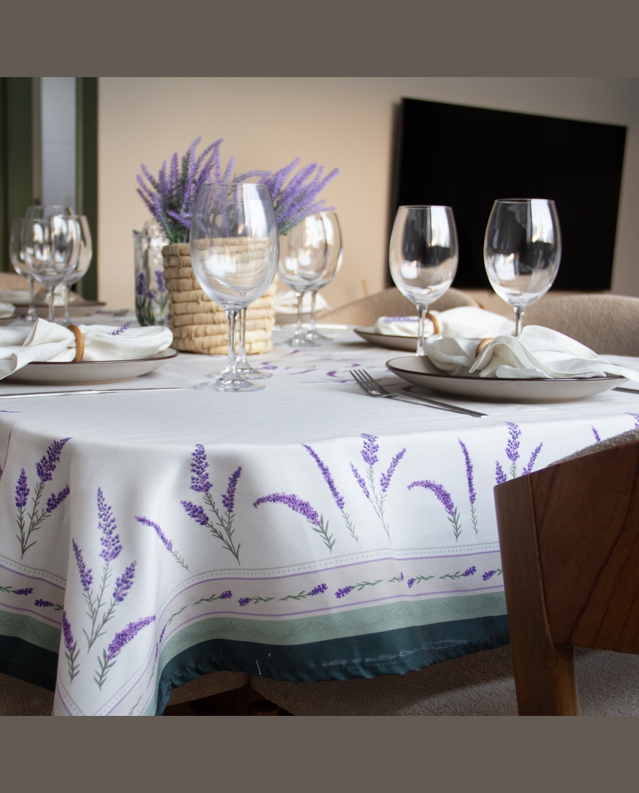 Toalha de Mesa Retangular Lavanda Provence - image 1
