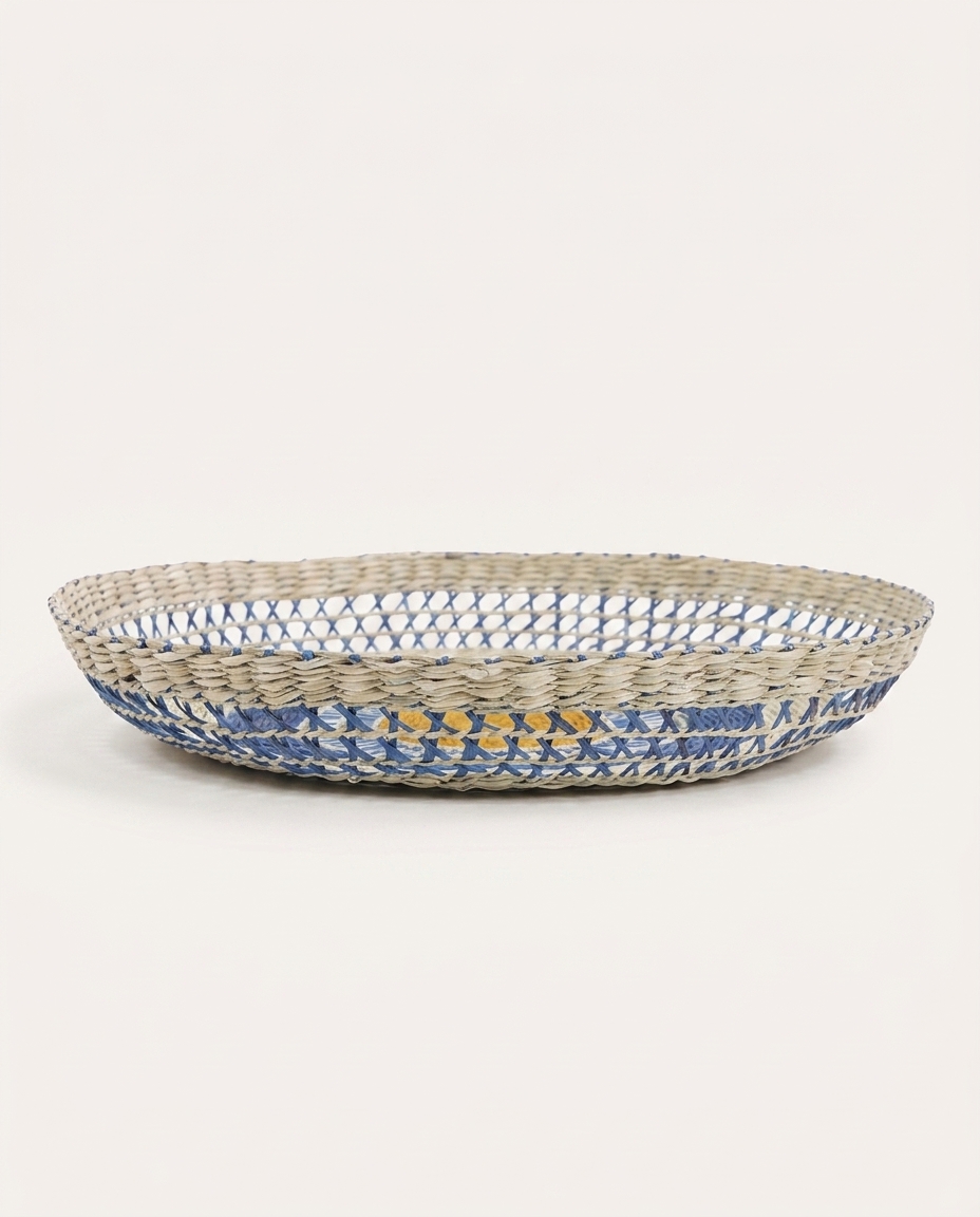 Cesta em Sea Grass Sunrise II Azul image number 2