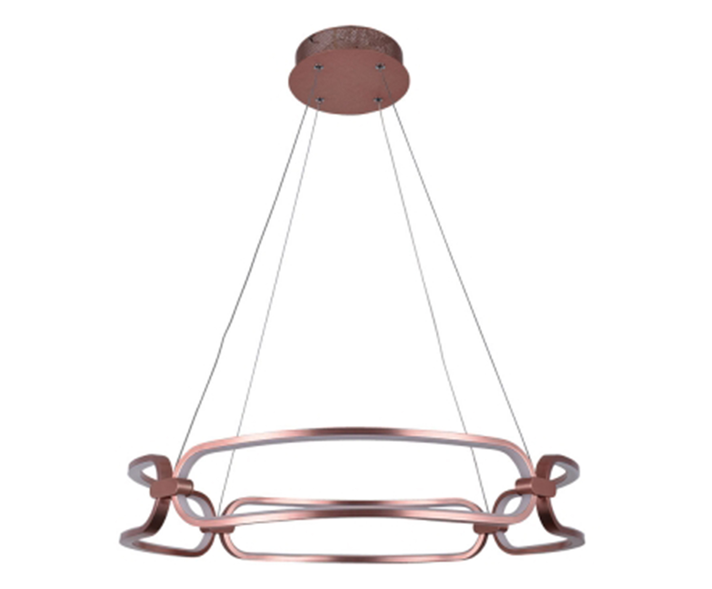 Pendente Lumina Rose Gold image number 0