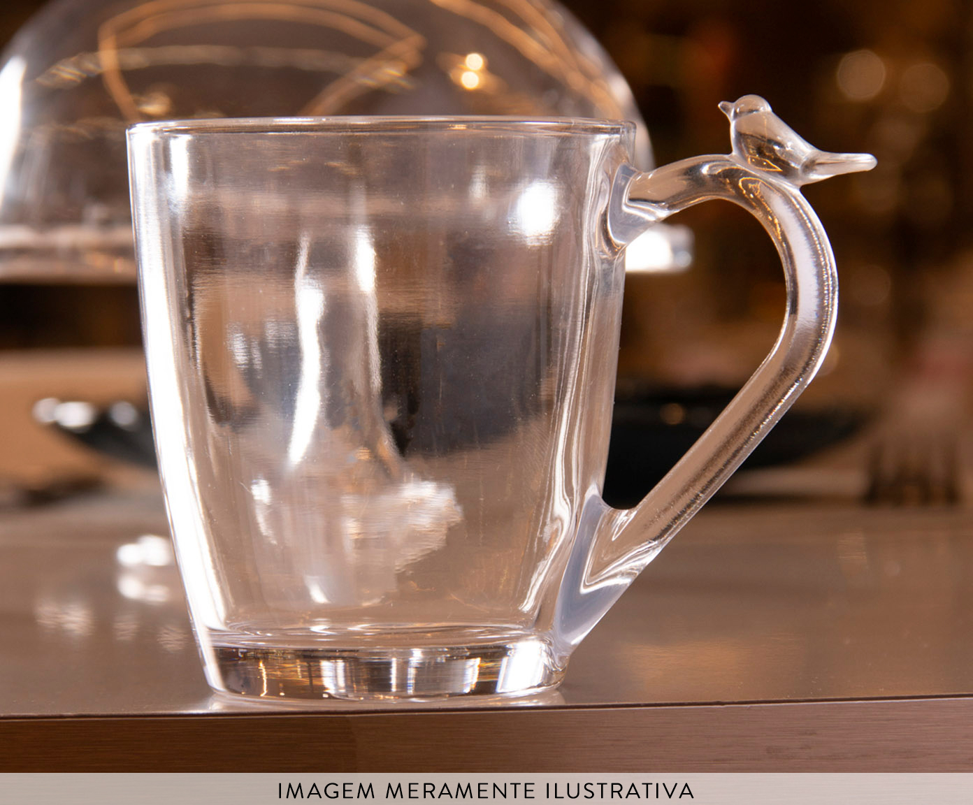 Caneca de Cristal Bird image number 2