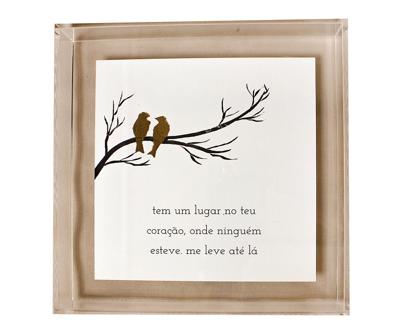Quadro em Acr&iacute;lico "Um lugar no teu Cora&ccedil;&atilde;o" - image 0