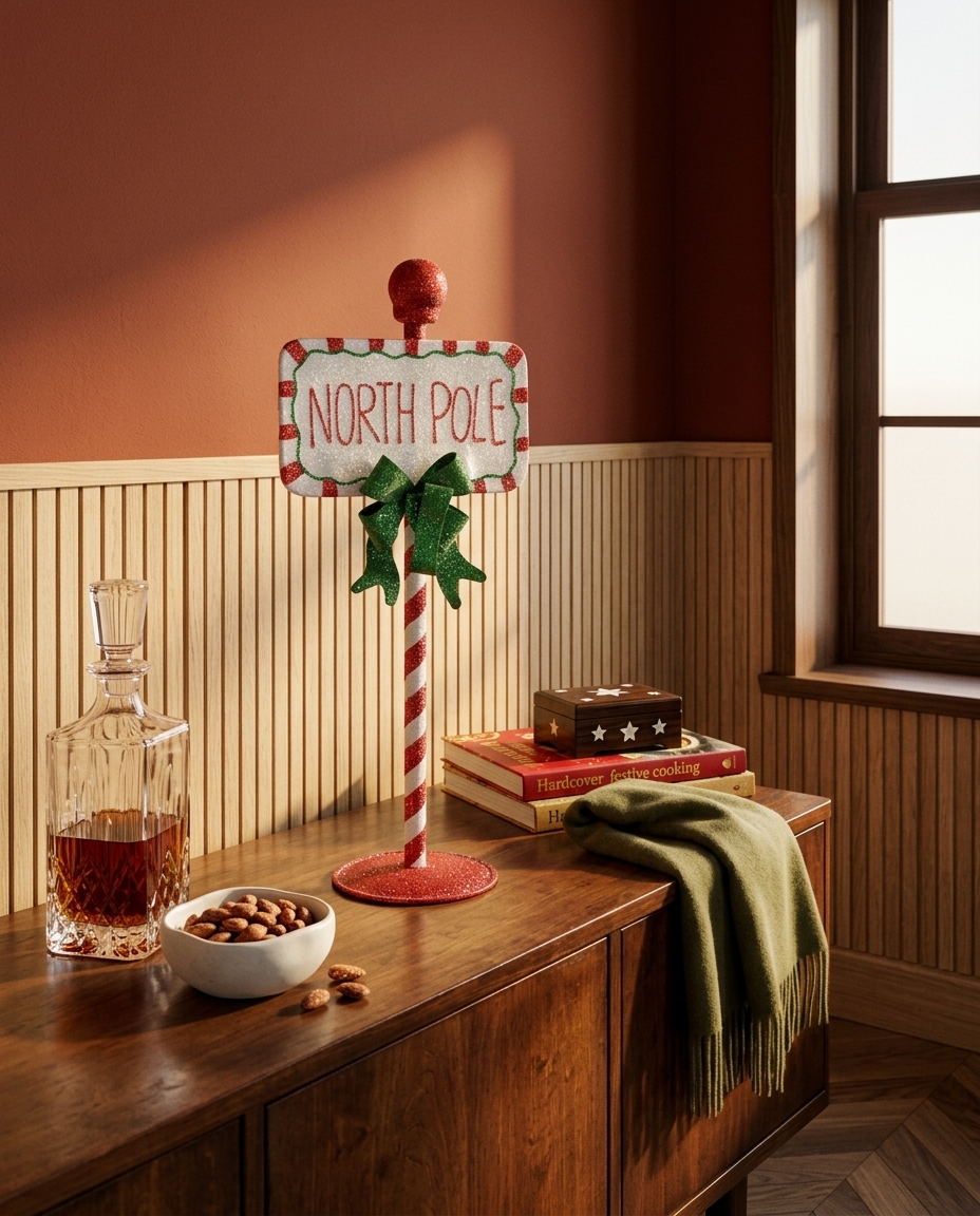 Placa Natalina North Pole image number 2