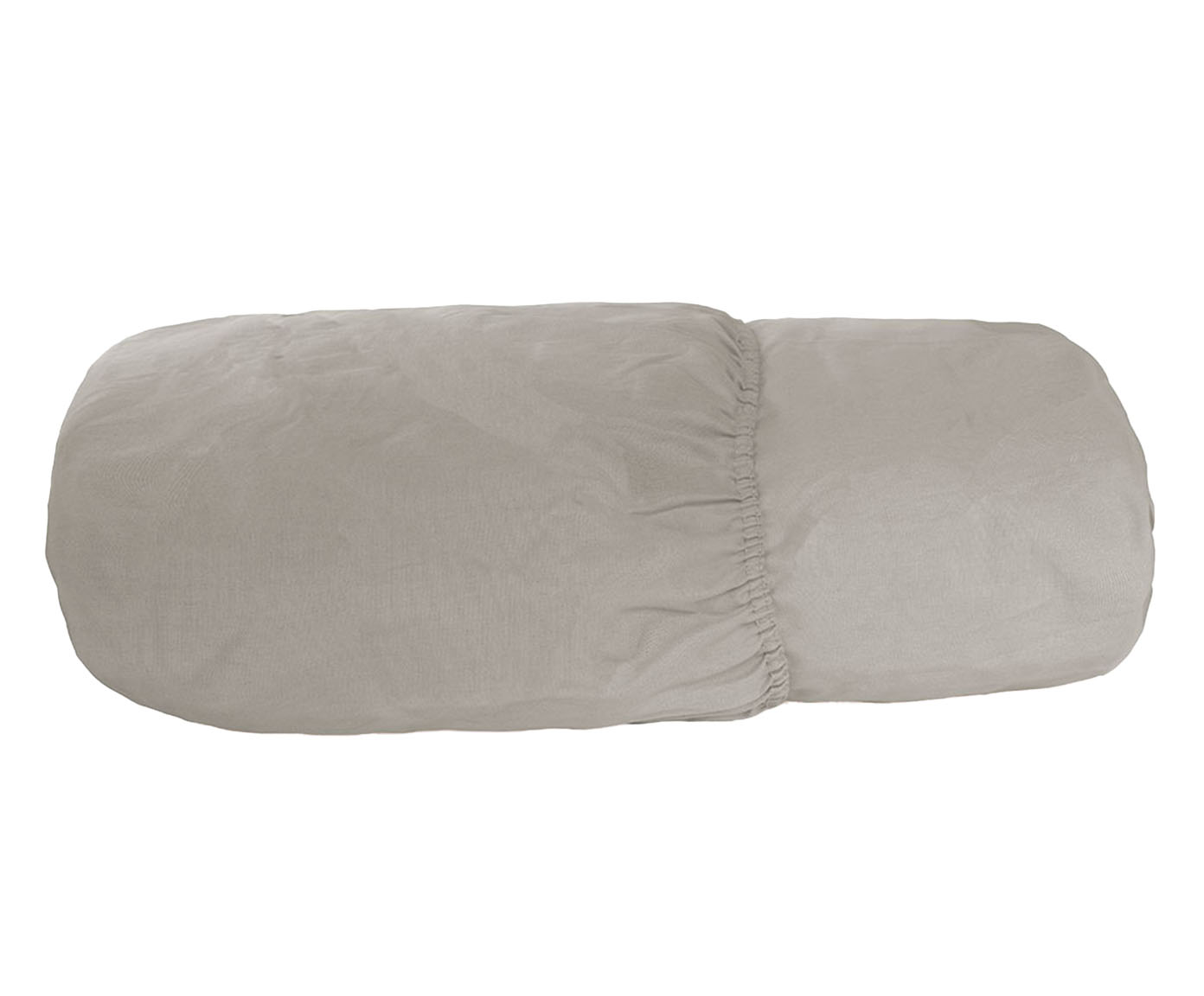 Len&ccedil;ol Inferior Percal Cinza 200 Fios - image 1