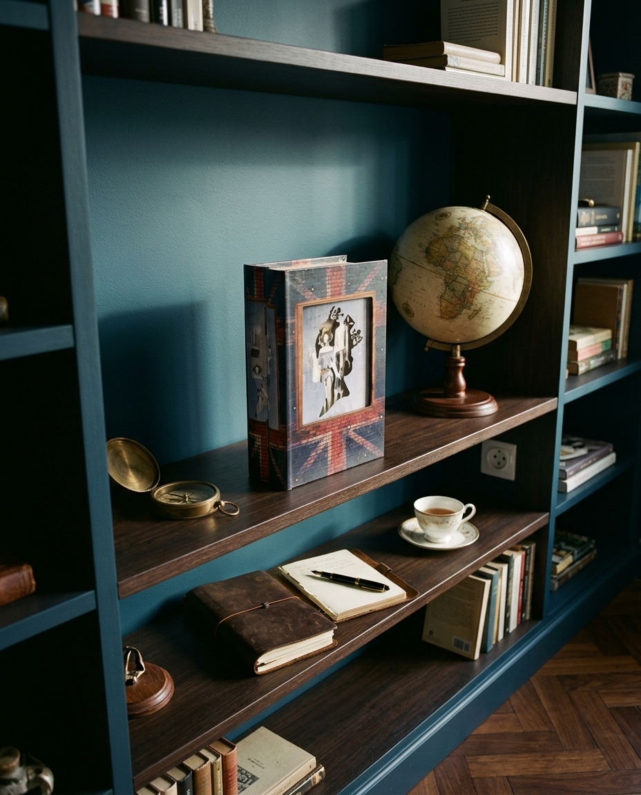 Livro-Caixa em MDF United Kingdom image number 3