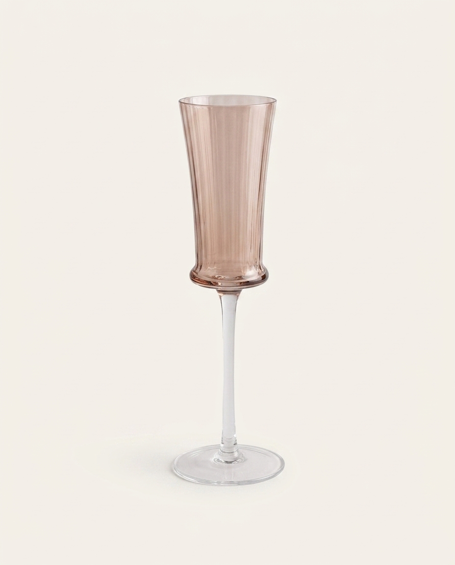Ta&ccedil;a para Champanhe Aura Marrom - image 0