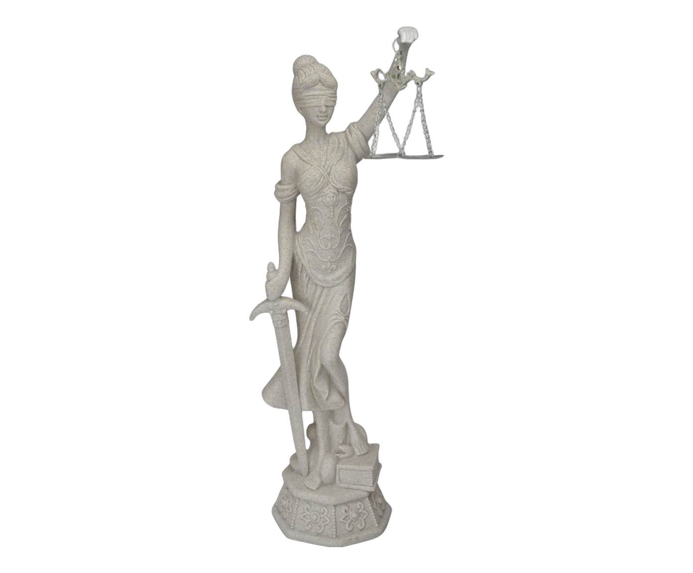 Dama da Justi&ccedil;a Decorativa &Eacute;tica Areia image number 0