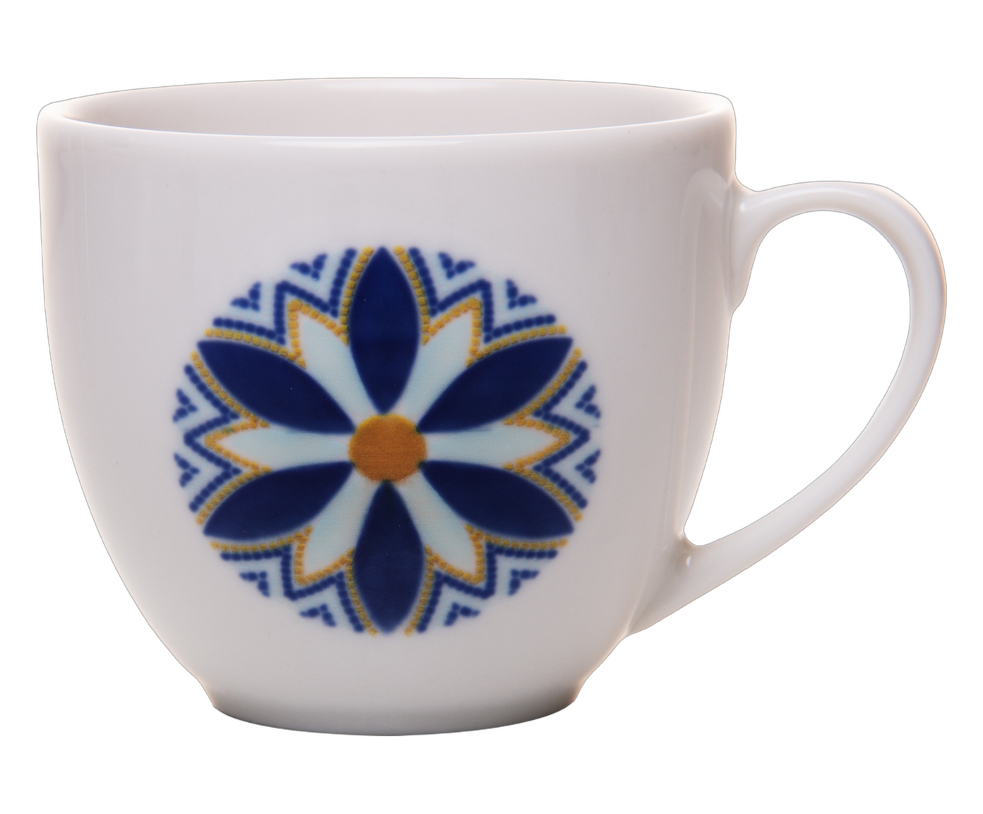 X&iacute;cara para Ch&aacute; em Porcelana Andaluz Azul image number 4
