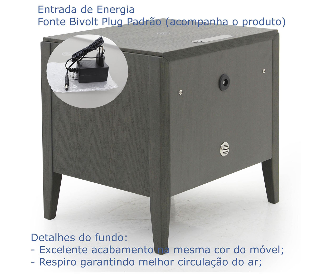 Mesa de Cabeceira Inteligente VIII image number 5