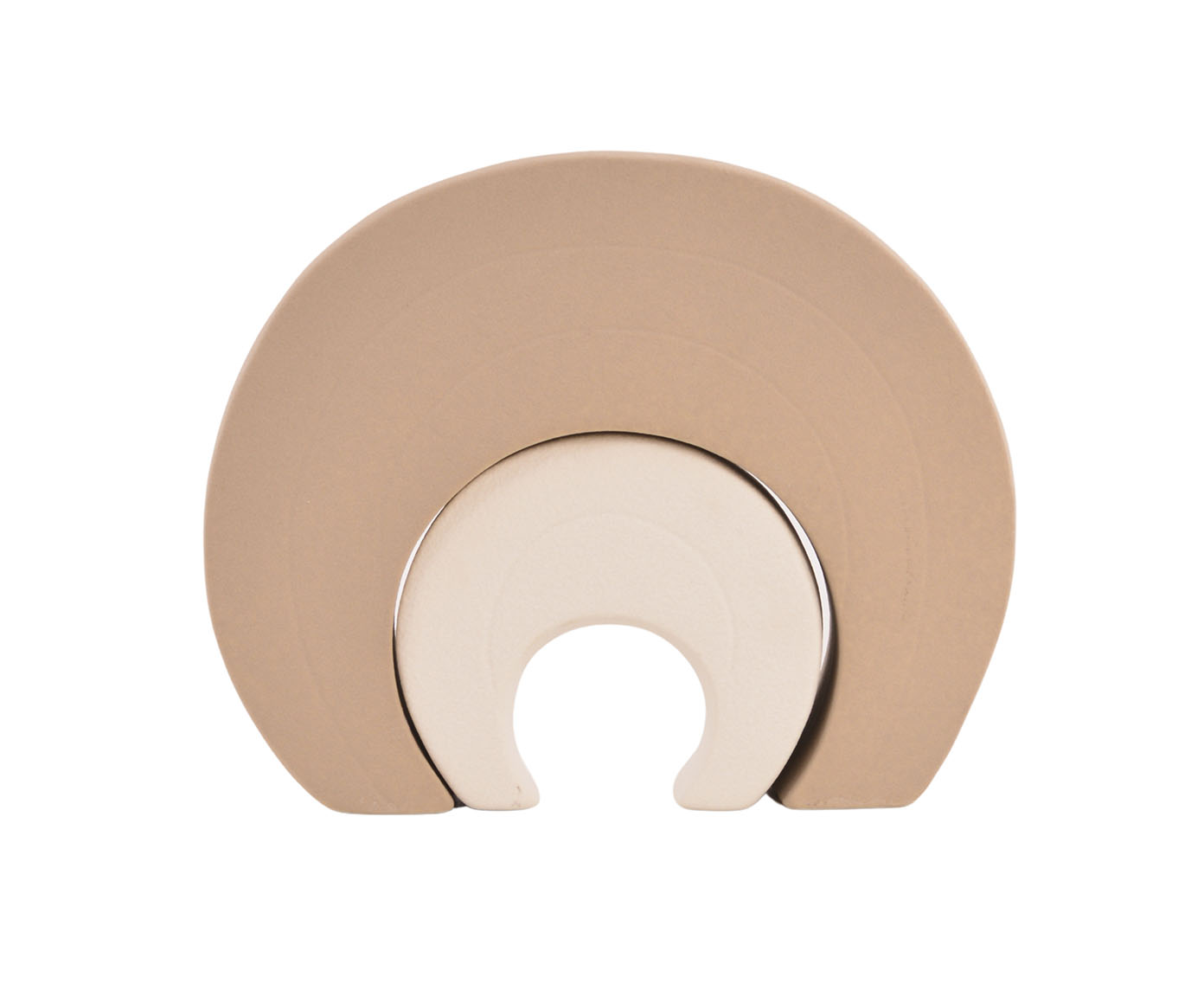 Adorno Decorativo em Porcelana Fante Creme I image number 0