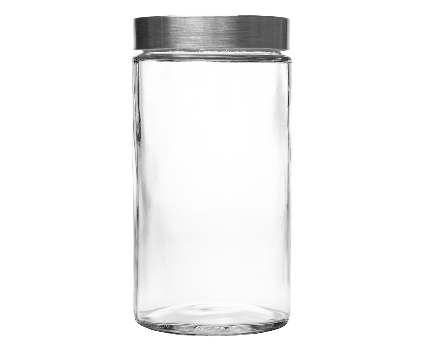 Pote com Visor na Tampa Basic Escovado - 1,8L - image 0