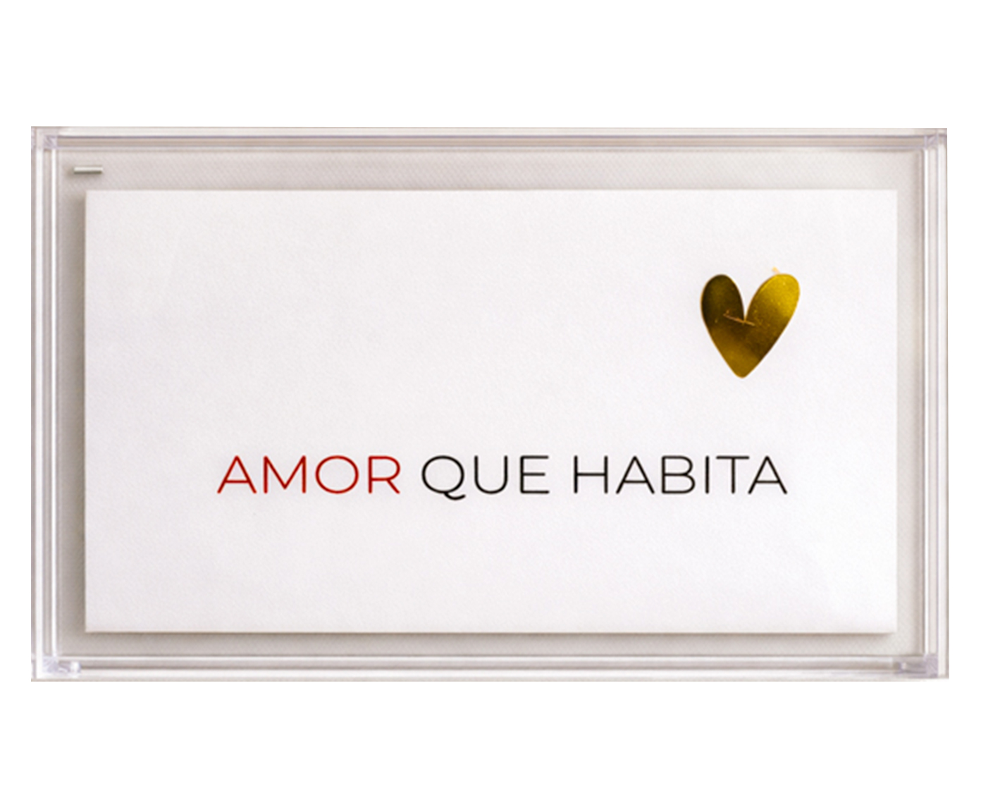 Quadro em Acr&iacute;lico "Amor que Habita" image number 0