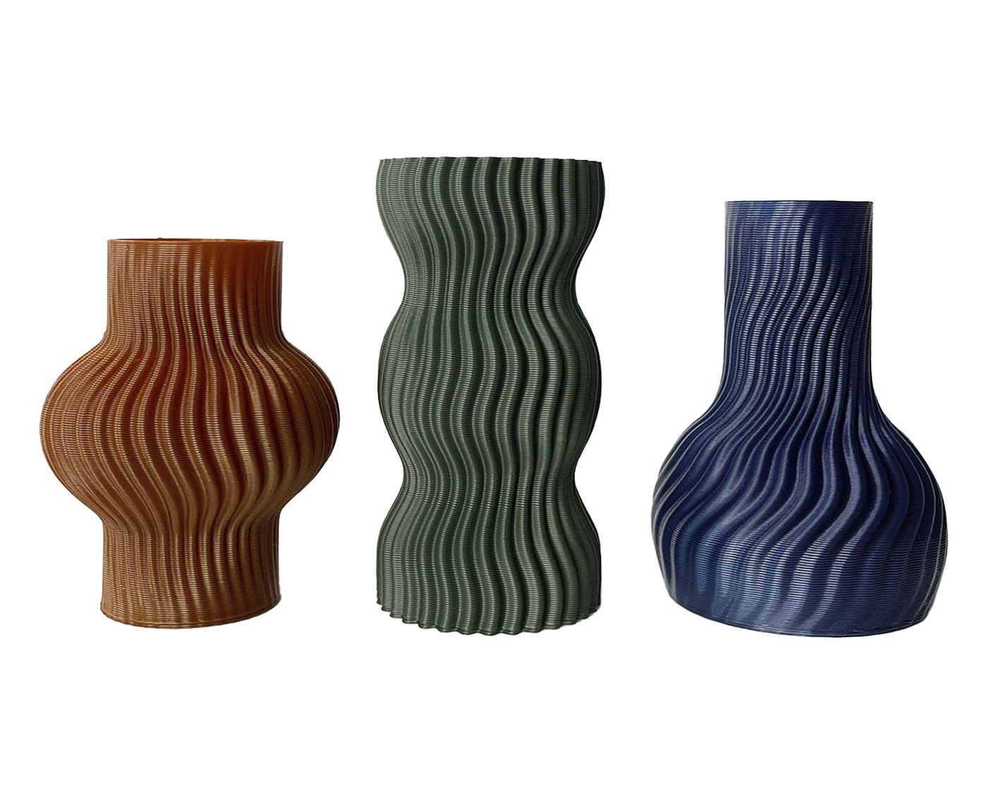 Trio Mini Vasos Onda image number 0