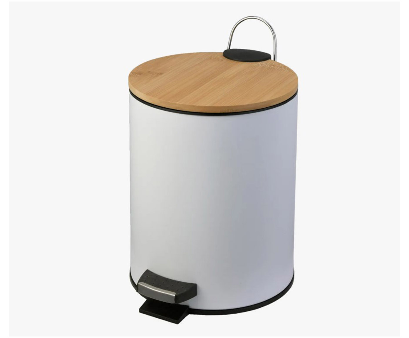 Lixeira Radius Branco - 3L image number 0