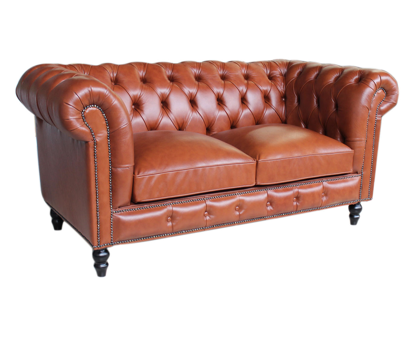 Sof&aacute; Chesterfield em Couro - U&iacute;sque image number 2