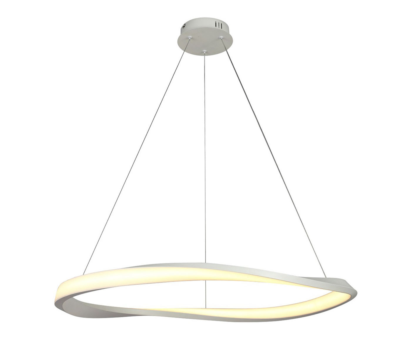 Pendente 36W Mobius Branco image number 0