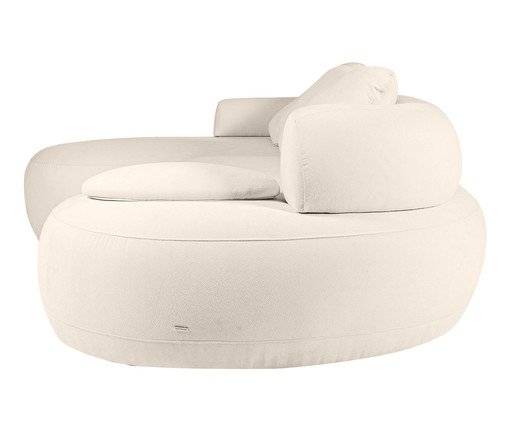 Sof&aacute; Laguna by Elle - Chaise Boucl&ecirc; Off-White II image number 7