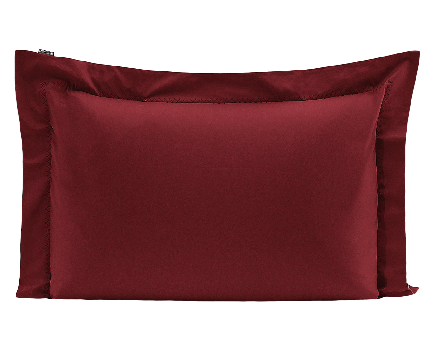 Fronha Bordada Colors Merlot 200 Fios - image 0