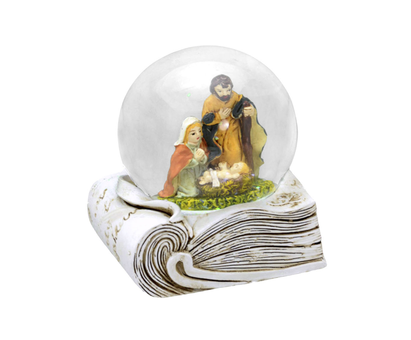Globo de Neve Sagrada Fam&iacute;lia Bible - image 0