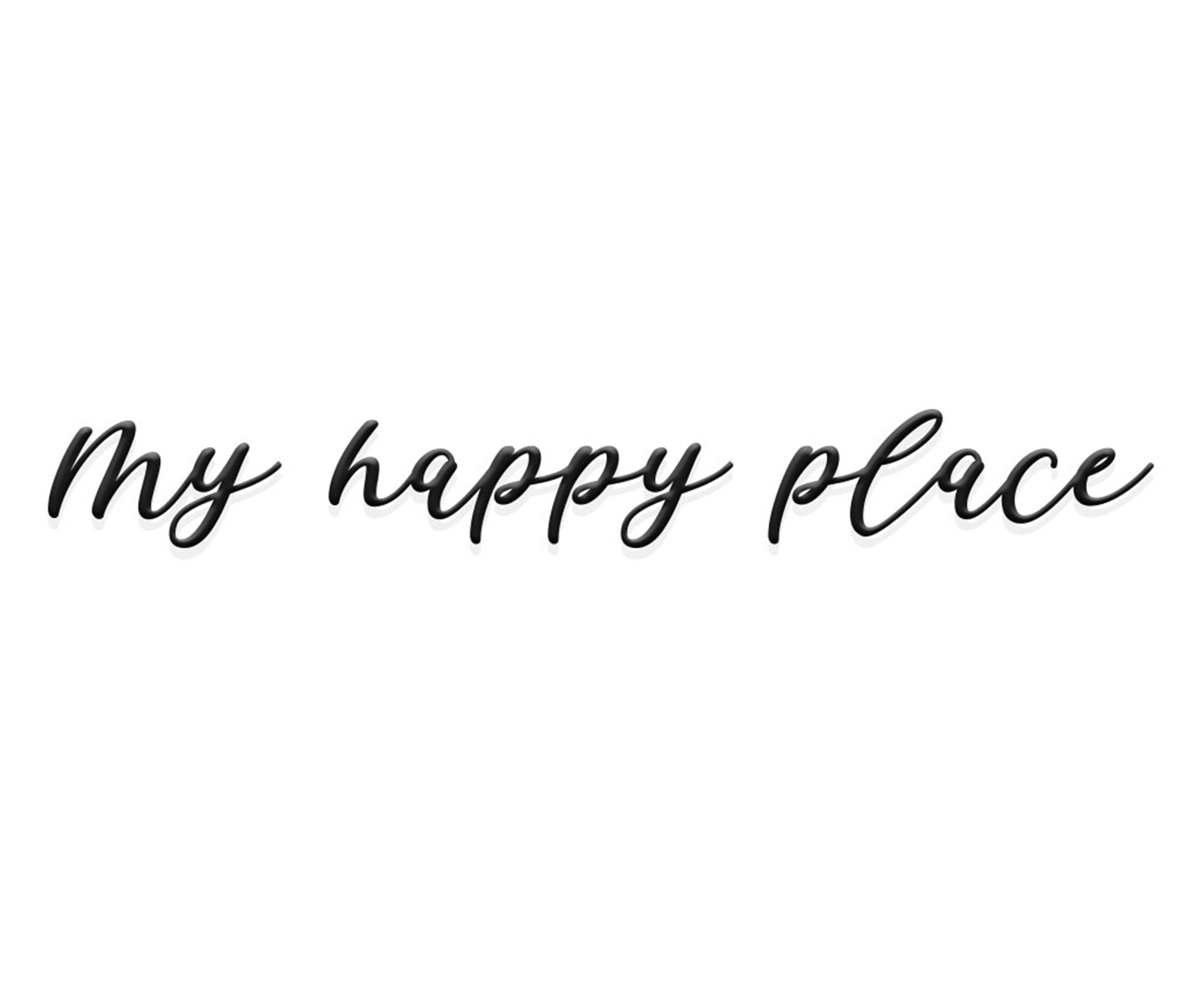 Adorno de Parede My Happy Place image number 0