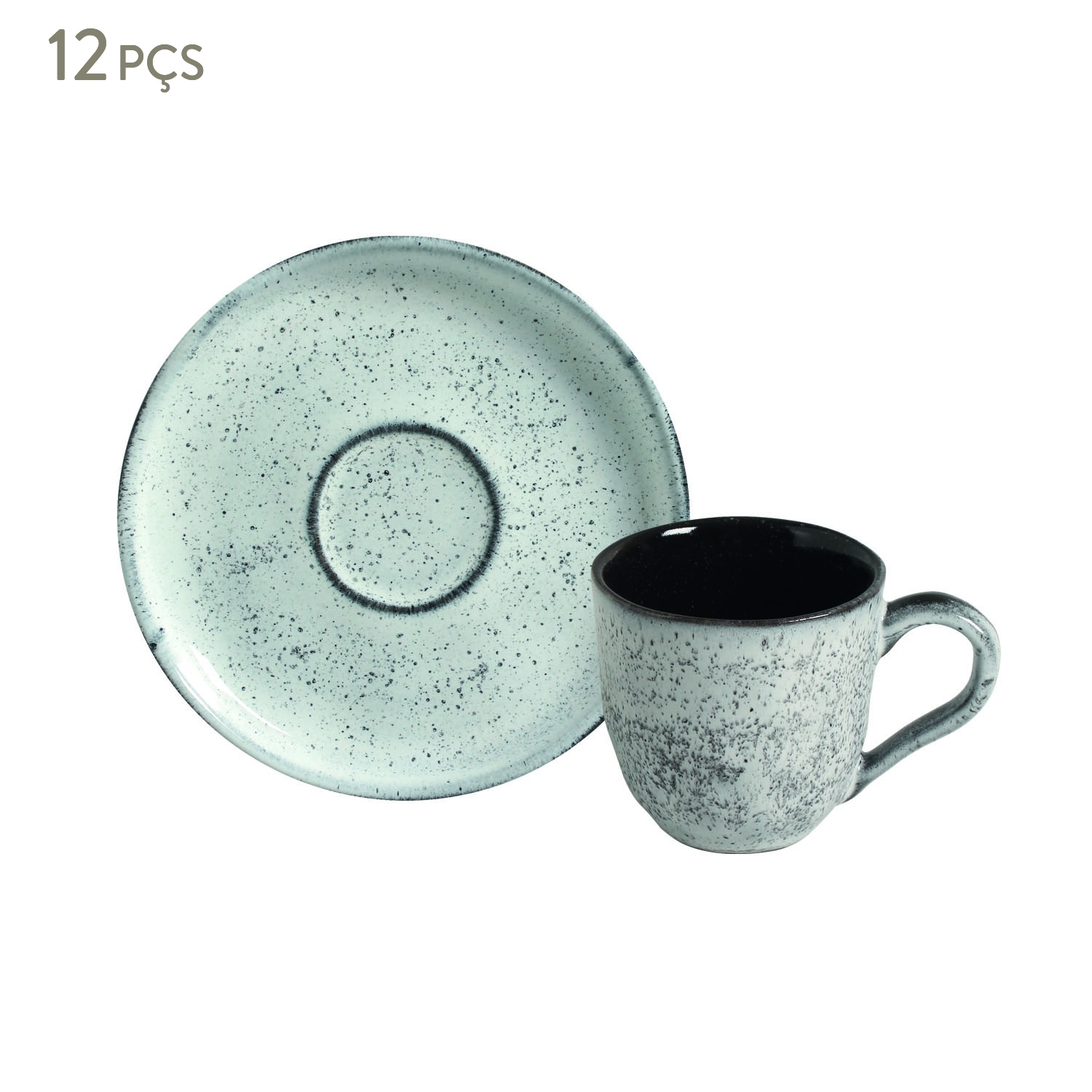 Jogo de X&iacute;caras para Caf&eacute; Bio Echo Branco - image 0