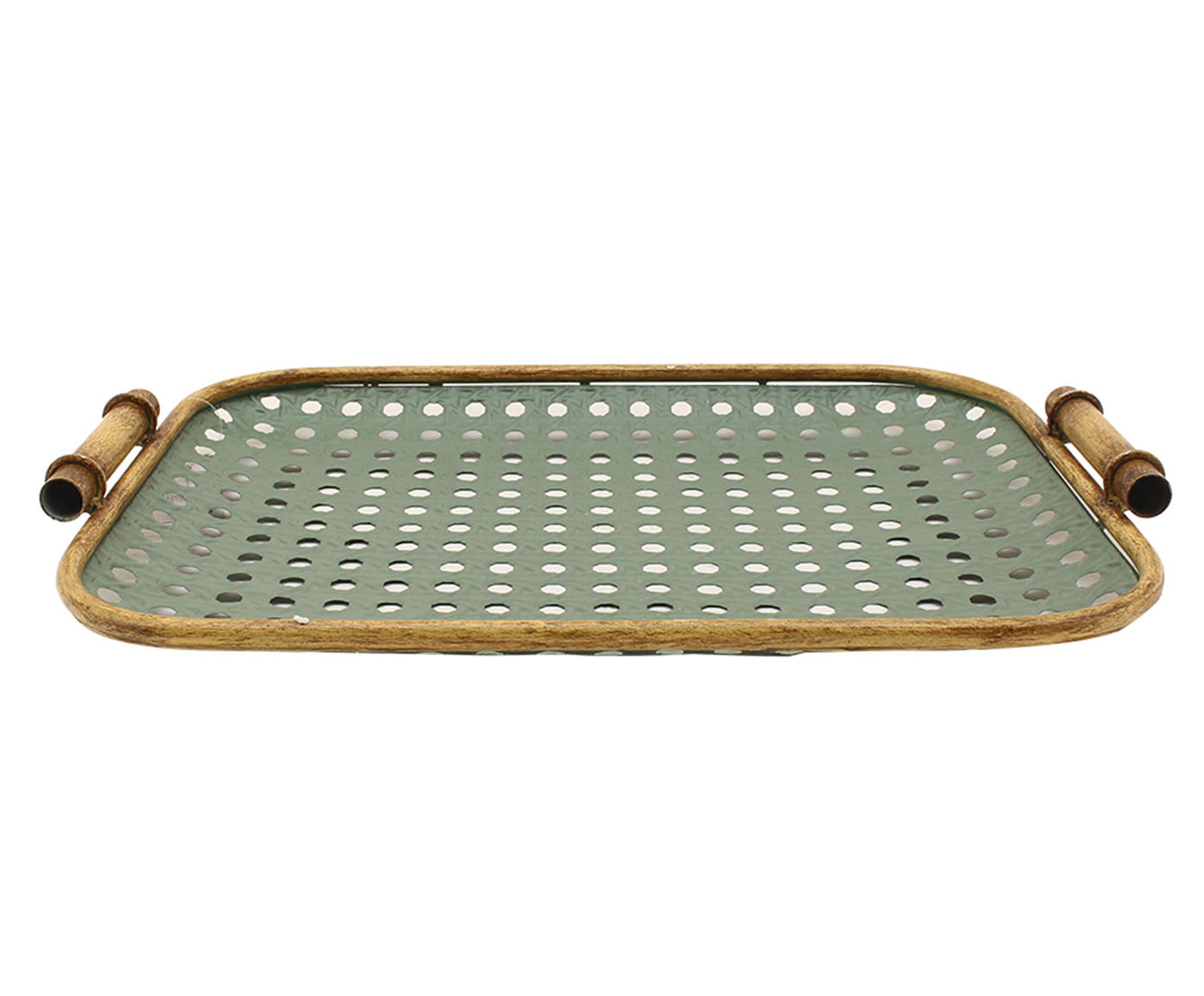 Bandeja Nespoli Marrom e Verde - image 0
