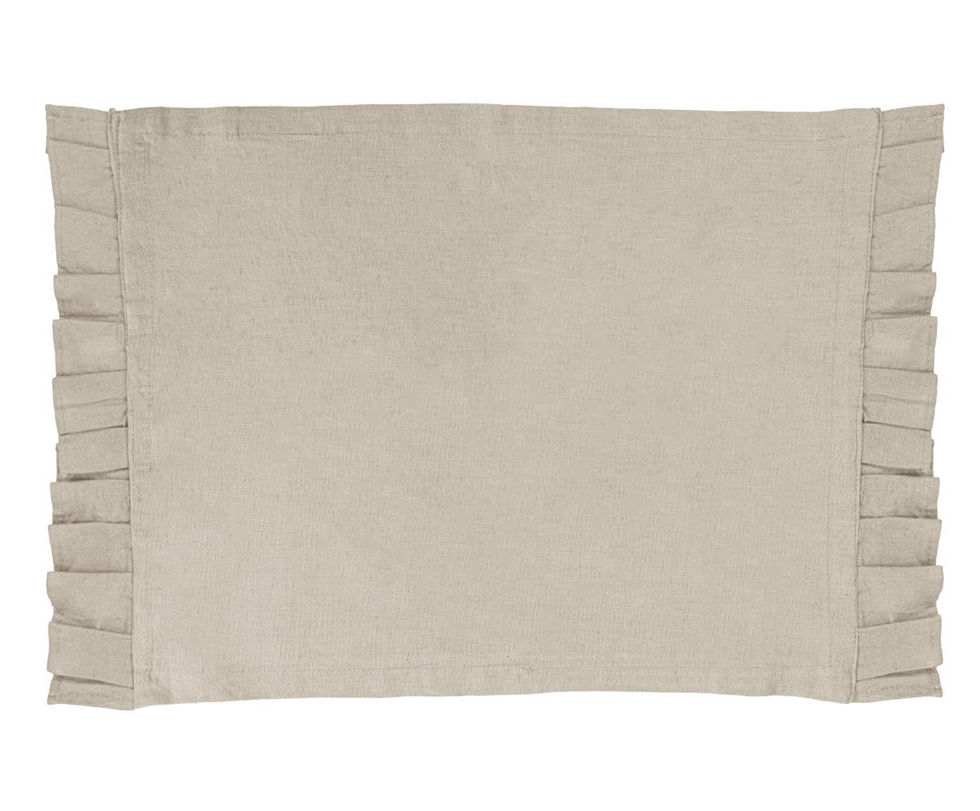 Lugar Americano em Cotton Linen Liri Natural image number 0