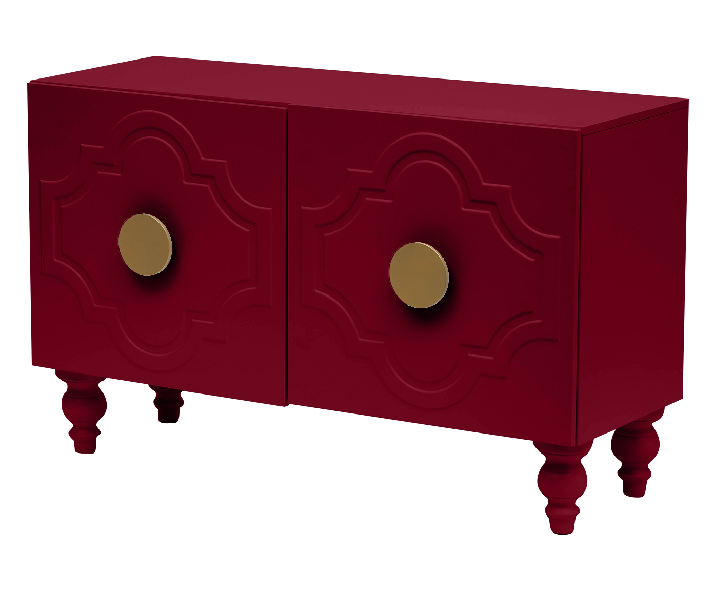 Balc&atilde;o Portal Two Firebrick - Vermelho - image 1