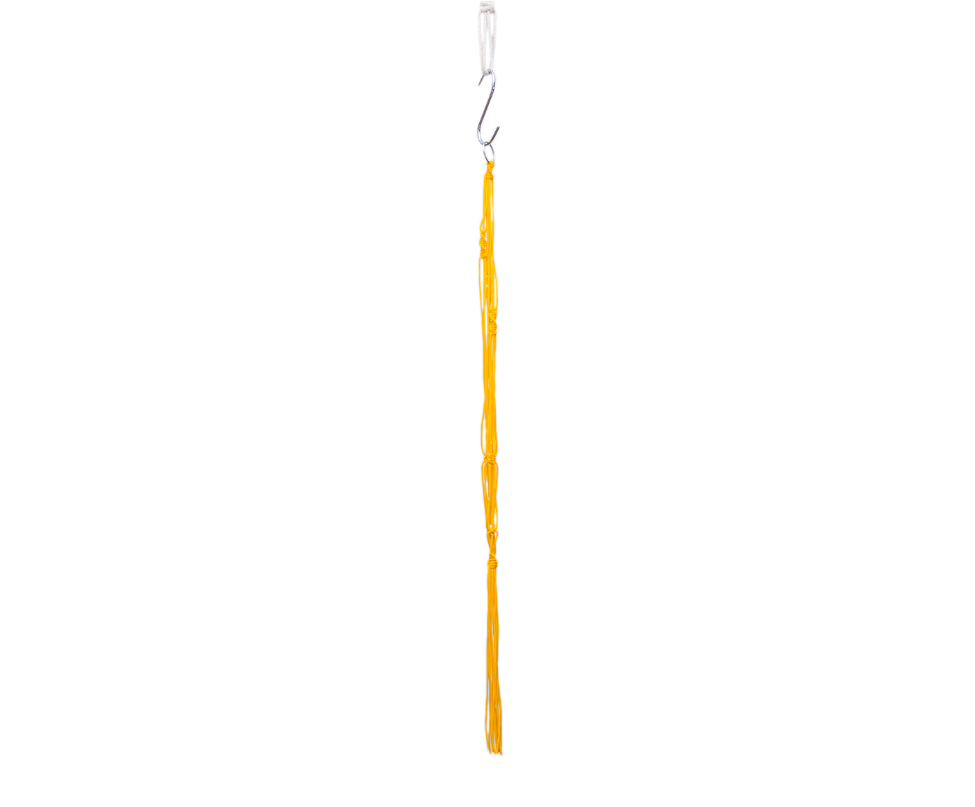 Hanger em Macram&ecirc; First Amarelo image number 2