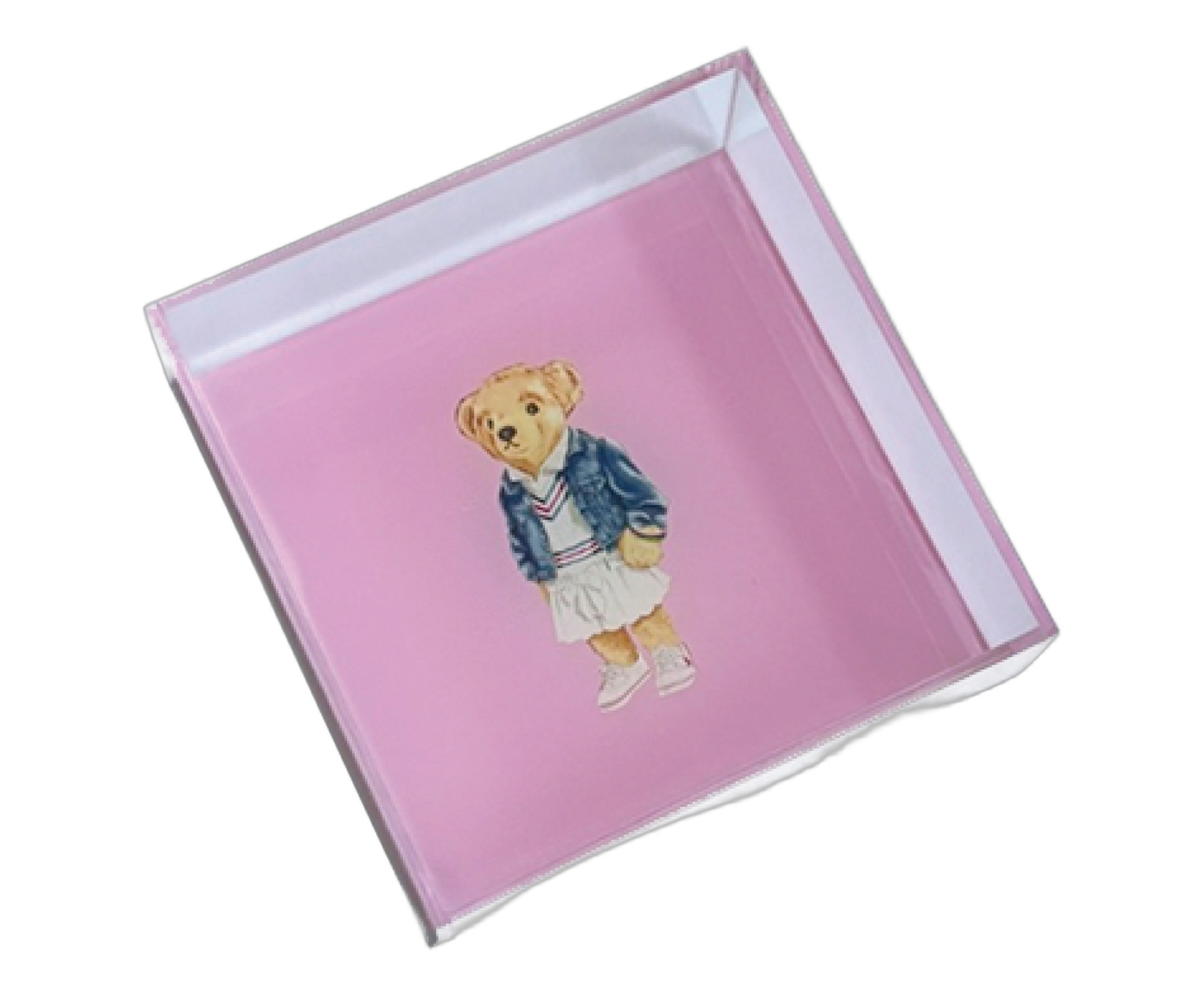 Bandeja Teddy Rosa Chiclete image number 0