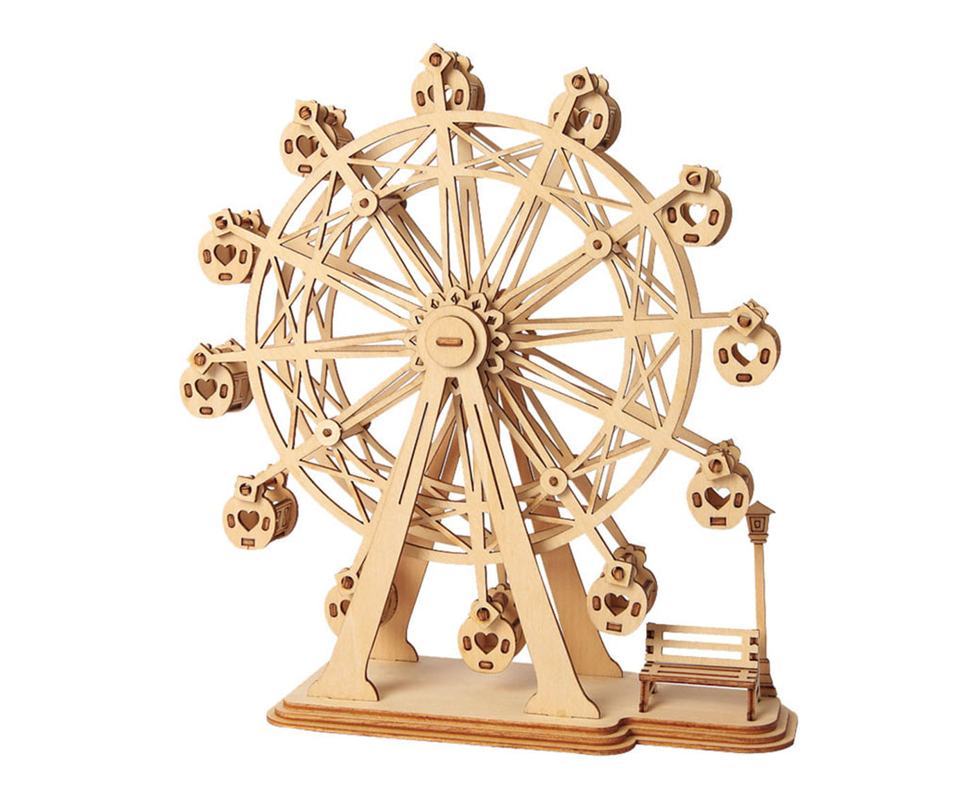 Quebra-Cabe&ccedil;a 3D Roda Gigante image number 0