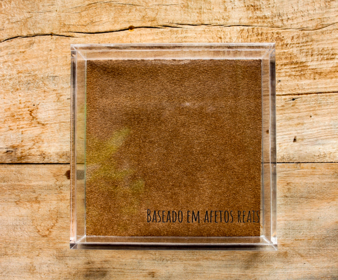 Quadro em Acr&iacute;lico "Baseado em Afetos Reais" image number 1