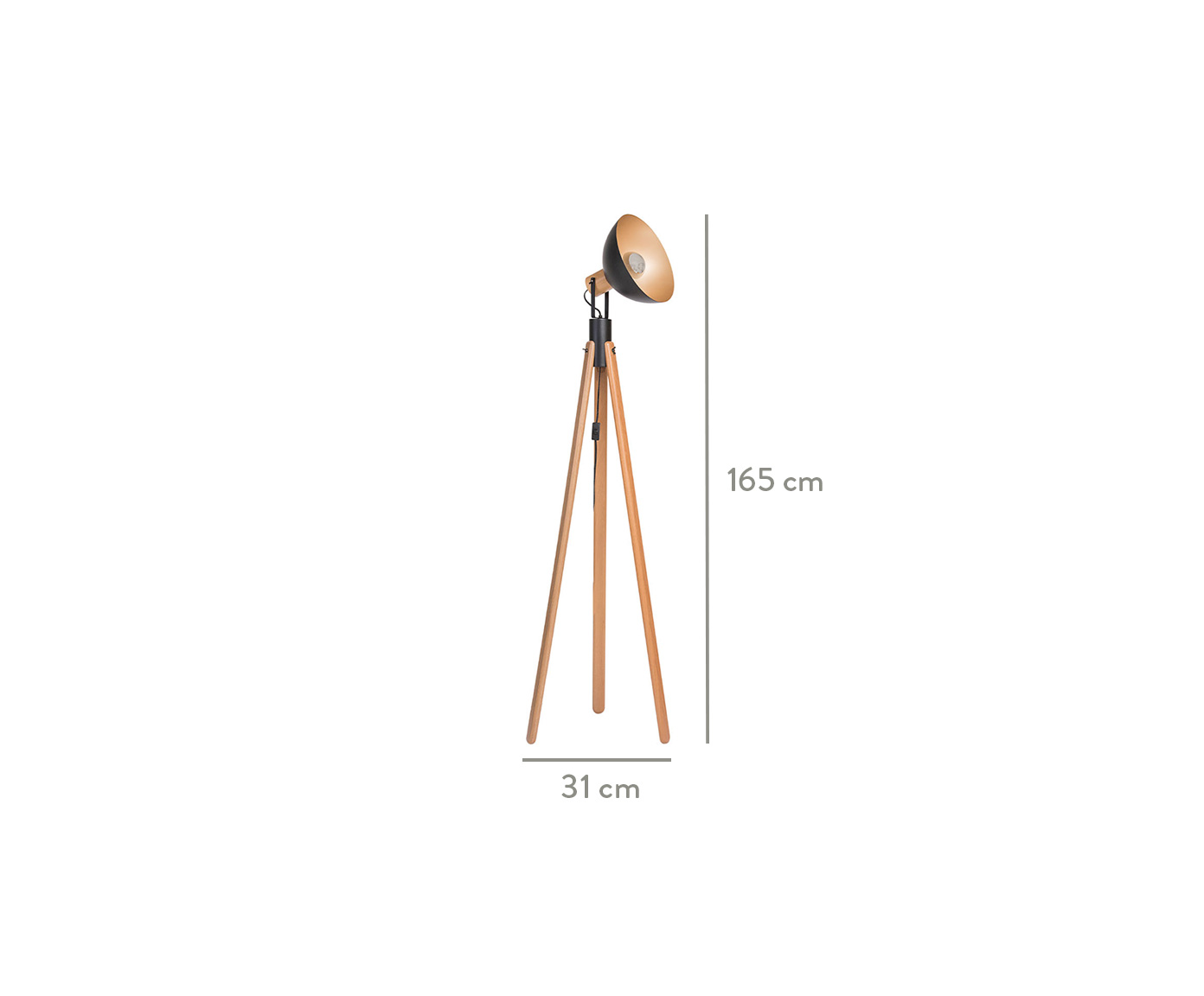 Coluna Trippe Viena Castanho - Bivolt image number 2