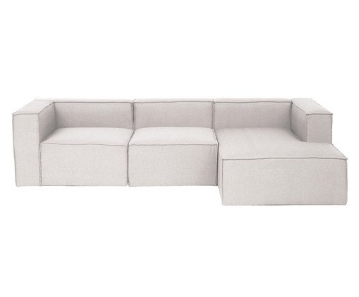 Sof&aacute; 3 M&oacute;dulos Chaise Mensa Fendi image number 0