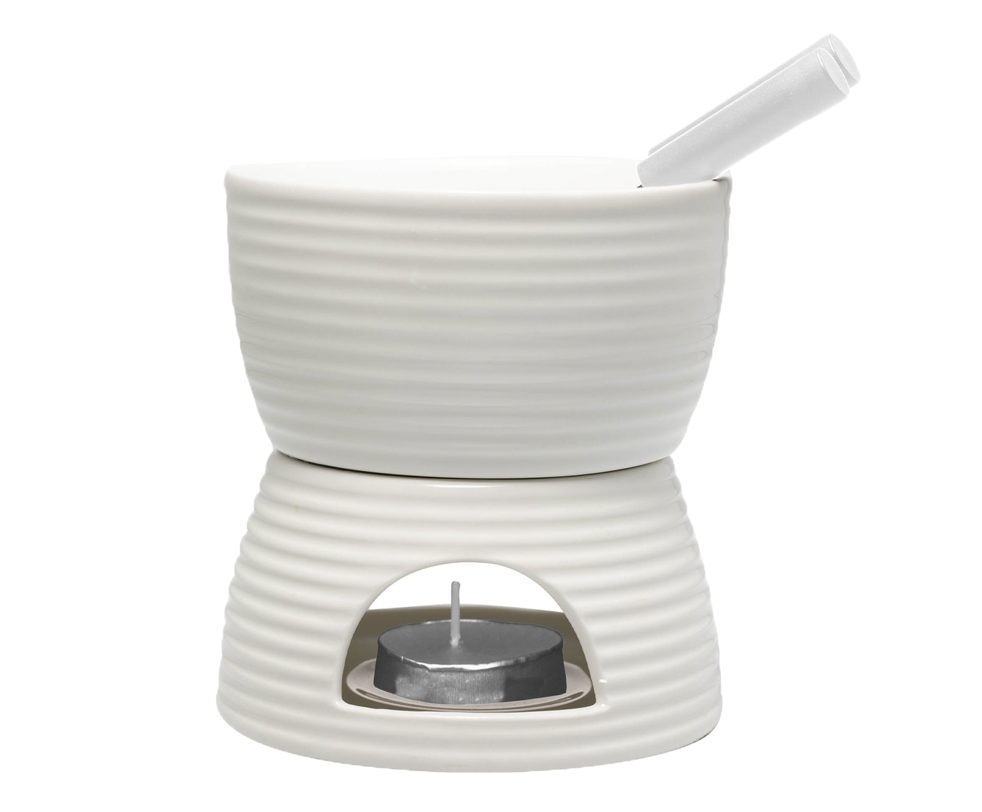 Aparelho de Fondue Lines Branco image number 0
