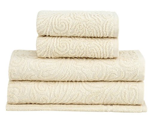 Jogo de Toalhas Liz Extra Soft Bege 5 pe&ccedil;as image number 0
