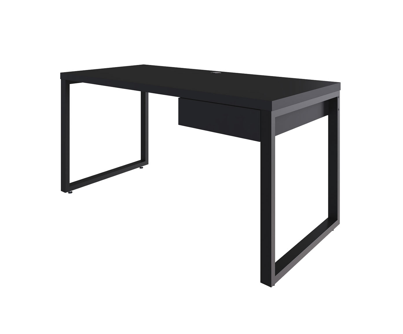 Mesa Yon Diretor com Gaveta Preto image number 4