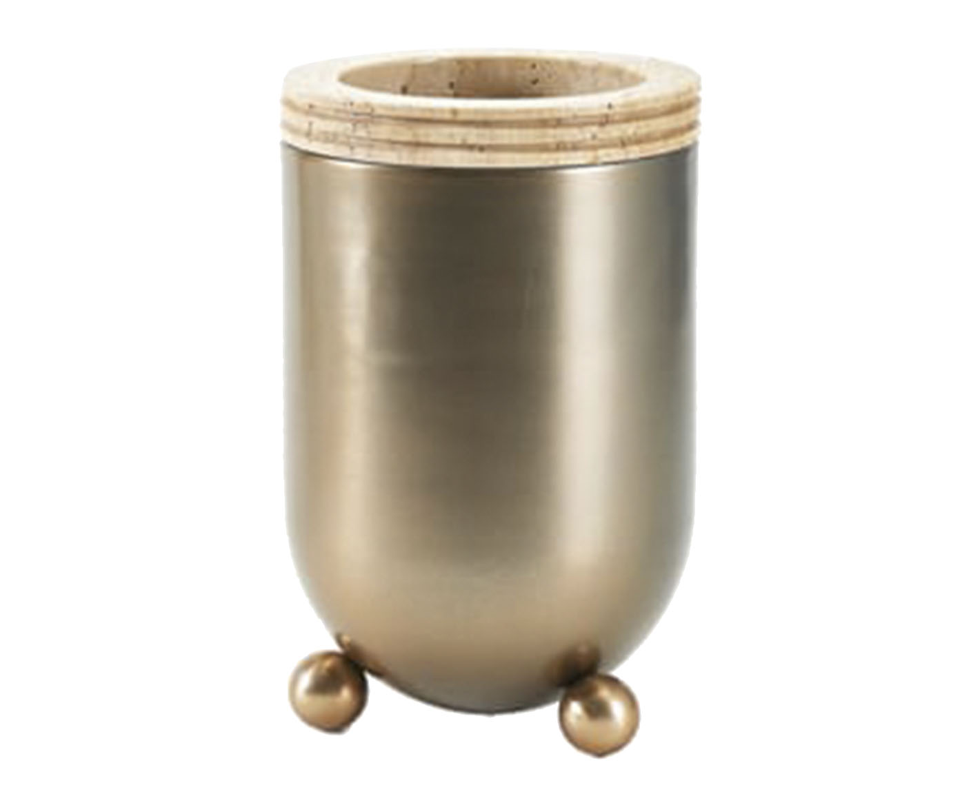 Vaso Oriel - Dourado image number 0