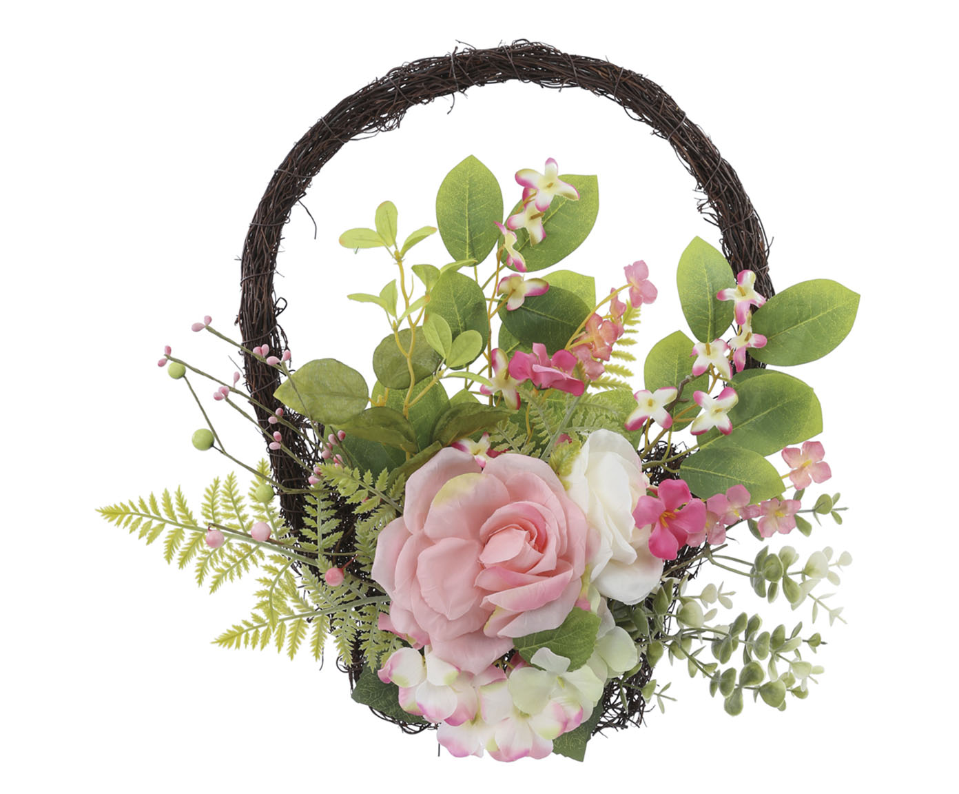 Cesta Decorativa com Flores Fondant image number 0