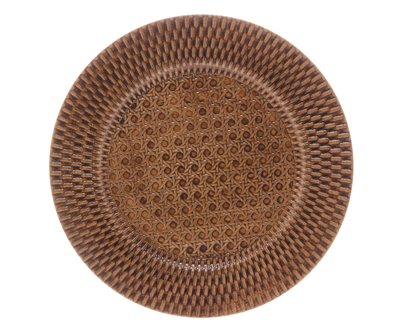 Sousplat Rattan Marrom image number 0