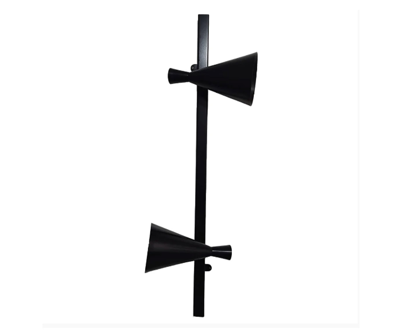 Lumin&aacute;ria Trilho de Parede Lotti Preto image number 1
