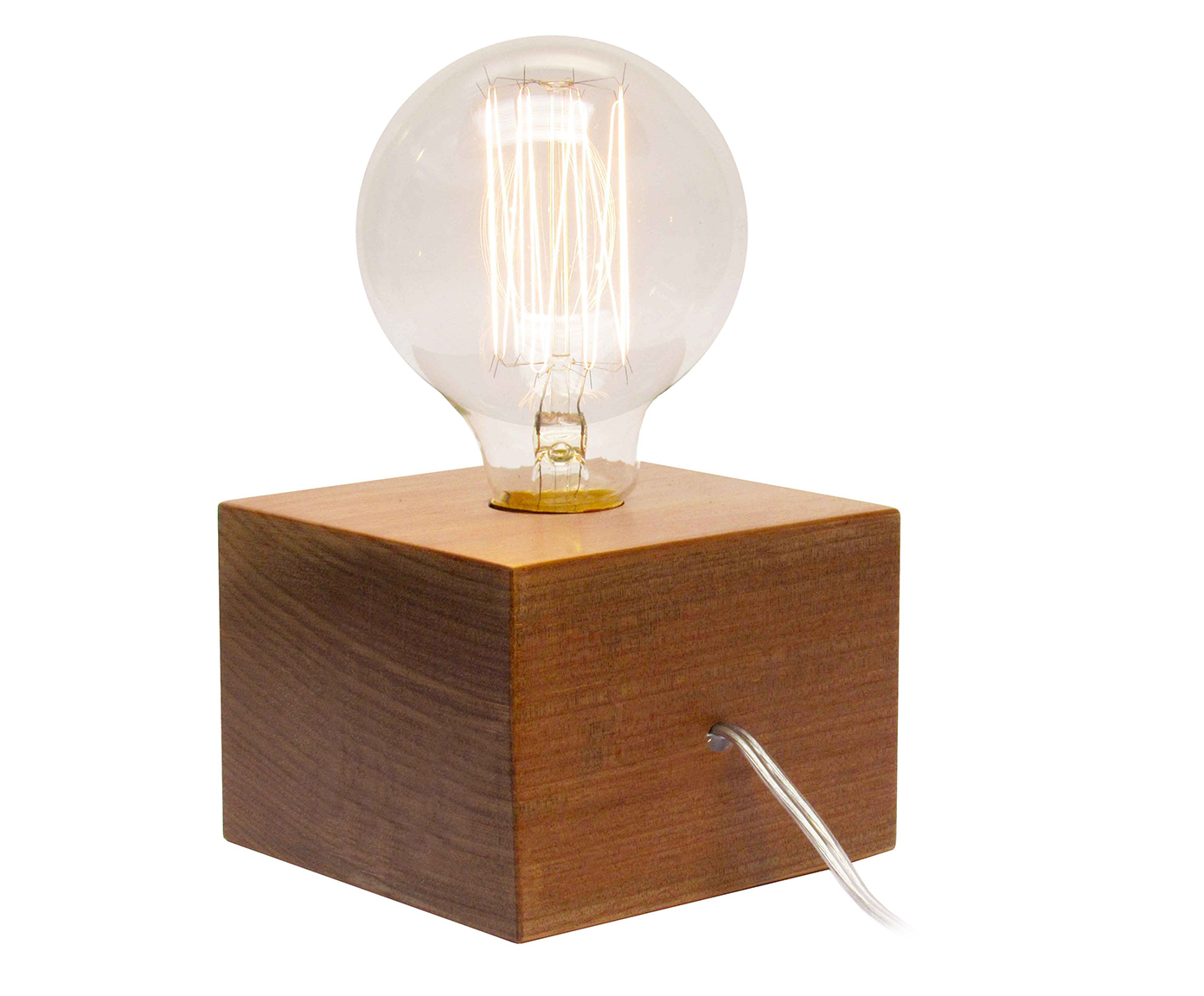 Lumin&aacute;ria de Mesa Tokinho Jequitib&aacute; Prata Bivolt - image 0