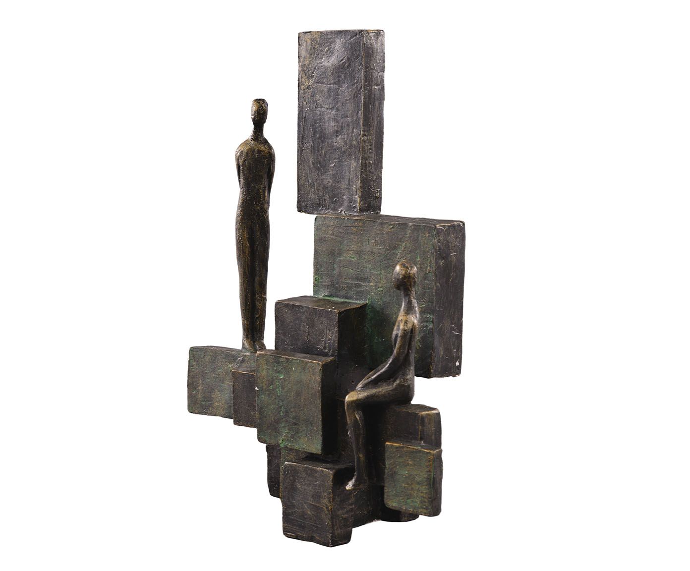 Escultura em Resina Elliot II - Preta - image 1