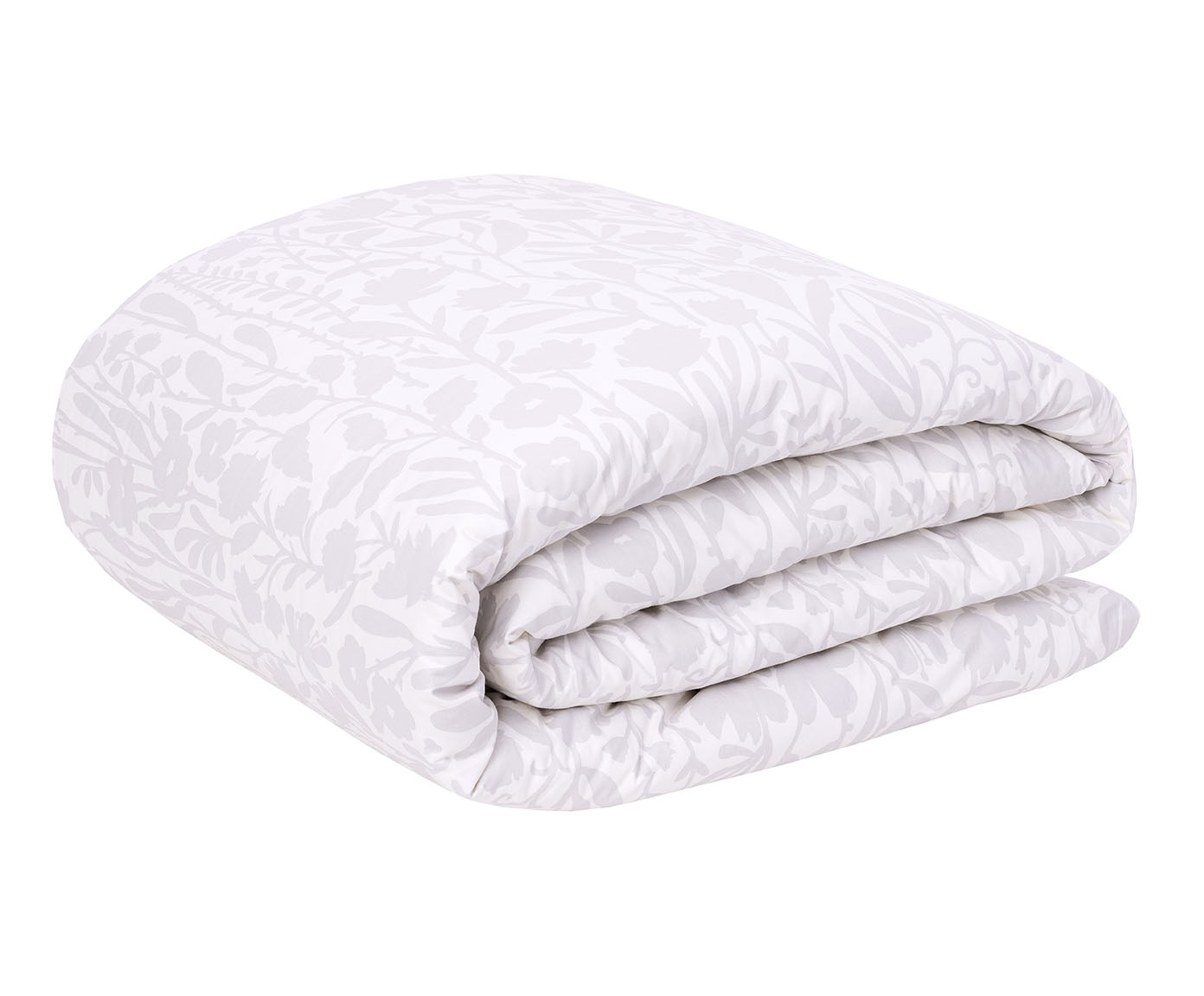 Duvet Floral Artsy Cinza 200 Fios - image 1