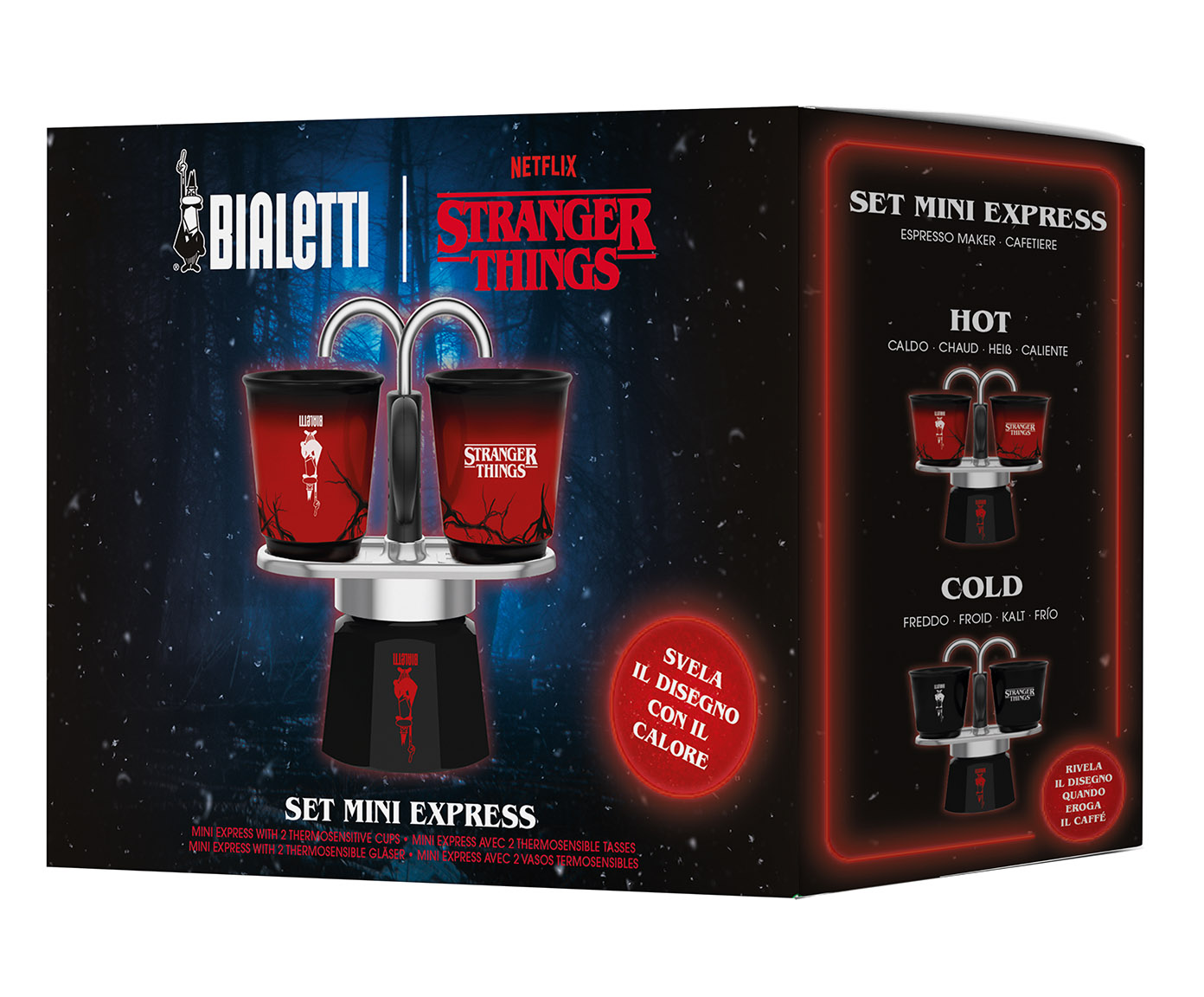 Jogo de Cafeteira e Copos Stranger Things image number 2