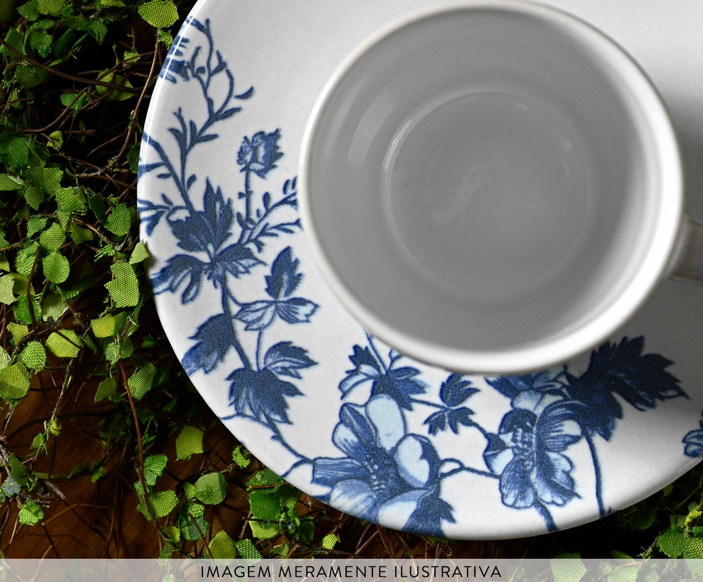 Jogo de X&iacute;caras para Caf&eacute; Coup Stoneware Toile image number 4