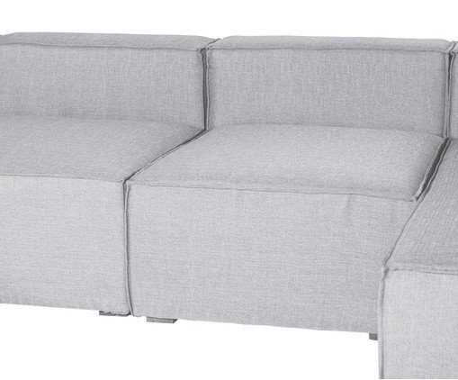 Sof&aacute; 5 M&oacute;dulos Chaise e Encosto Mensa Fendi image number 5