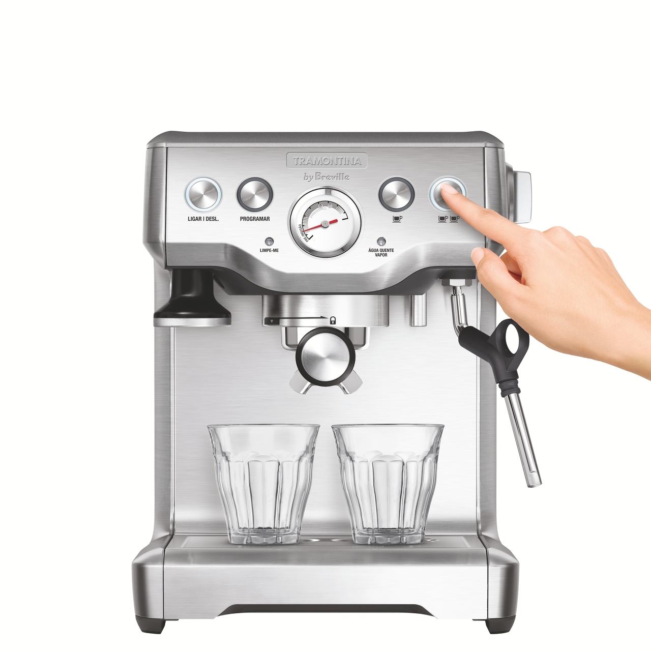 Cafeteira El&eacute;trica Express Prata by Breville image number 3