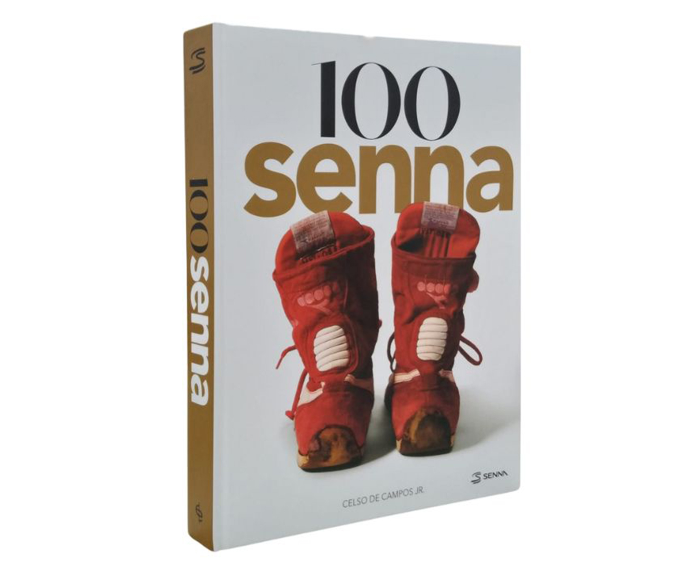 Livro "100 Senna Edi&ccedil;&atilde;o Especial 30 Anos - Capa Bota" - image 0