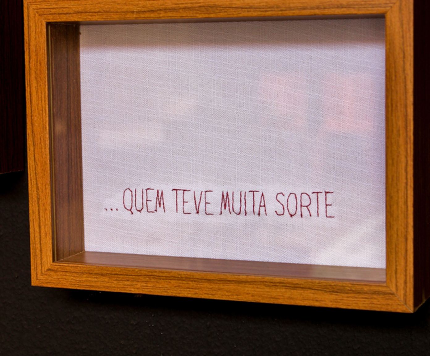 Jogo de Quadros Decorativo "Saudade &eacute; o Azar" image number 3