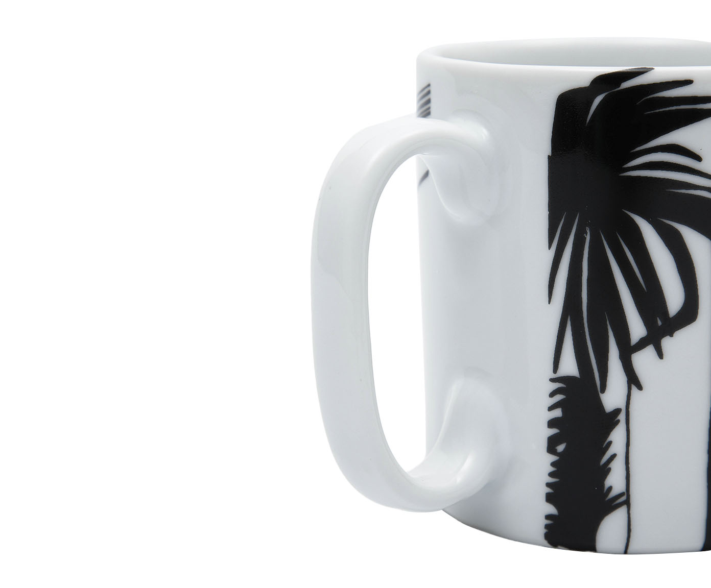 Caneca em Porcelana Modernismo Tropical image number 8